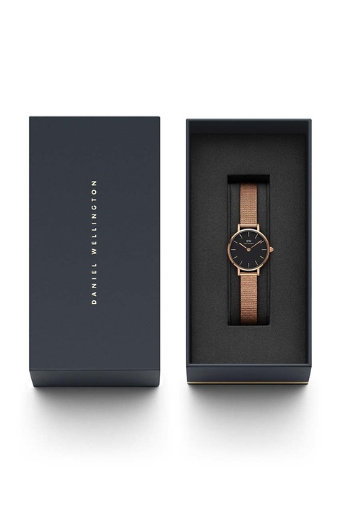 Daniel Wellington zegarek Petite 24 Pressed Melrose damski kolor różowy - zdjęcie produktu nr 2