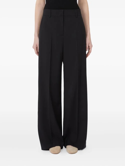 Weekend Max Mara Visivo palazzo trousers - Black - zdjęcie produktu nr 2