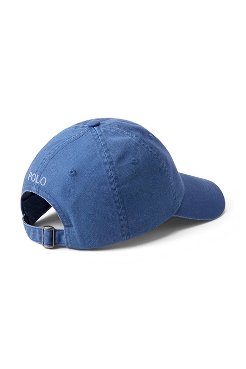 Polo Ralph Lauren czapka z daszkiem bawełniana kolor brązowy gładka 710667709 - zdjęcie produktu nr 2