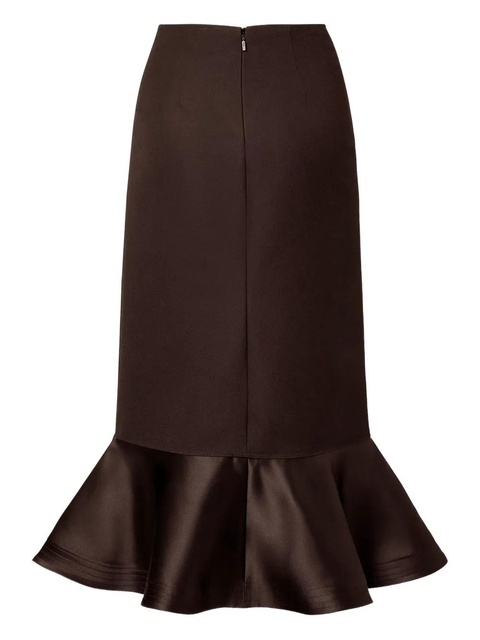 FENDI ruffled skirt - Brown - zdjęcie produktu nr 2