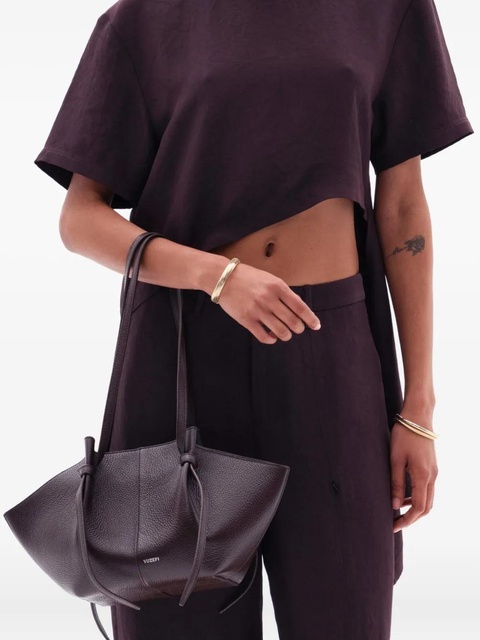 Yuzefi Mochi pebble grain shoulder bag - Brown - zdjęcie produktu nr 2