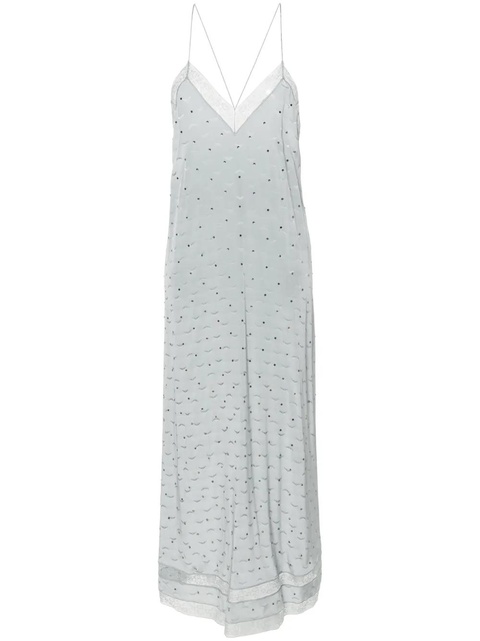 Zadig&Voltaire Reman silk maxi dress - Blue - zdjęcie produktu nr 1