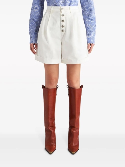 ETRO button-up bermuda shorts - White - zdjęcie produktu nr 2