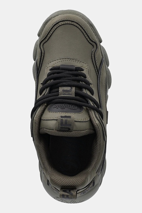 Buffalo sneakersy Cld Chai damskie kolor zielony 1636528-KHA - zdjęcie produktu nr 2