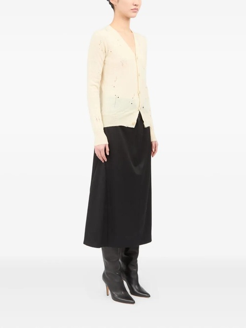 MM6 Maison Margiela button-up cardigan - Neutrals - zdjęcie produktu nr 2