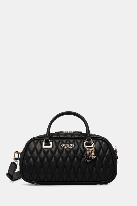 Guess torebka VALLA kolor czarny HWQG81 22050 - zdjęcie produktu nr 1
