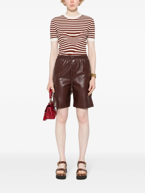 ETRO striped ribbed top - Brown - zdjęcie produktu nr 2