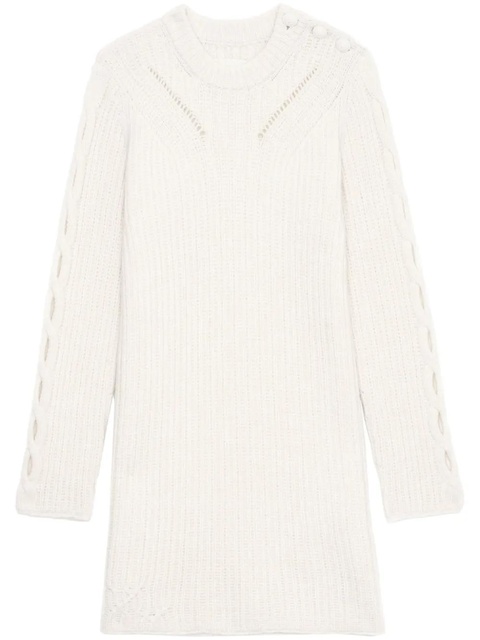 Zadig&Voltaire Alky knitted mini dress - White - zdjęcie produktu nr 1