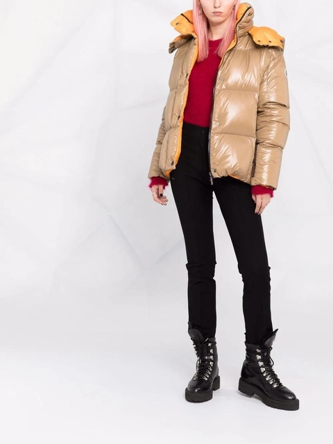 Moncler Grenoble zip-pockets slim-cut trousers - Black - zdjęcie produktu nr 2