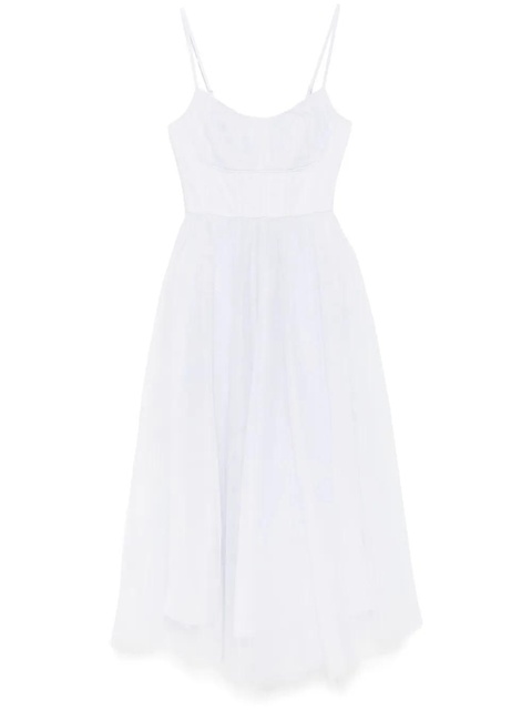 ZIMMERMANN tulle corset midi dress - Blue - zdjęcie produktu nr 1