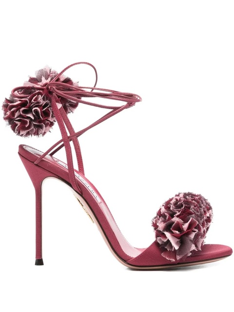 Aquazzura 105mm Cherry Kiss sandals - Red - zdjęcie produktu nr 1