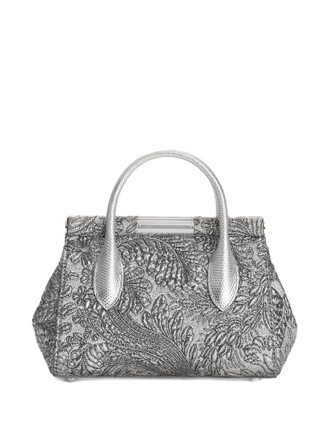 Dolce & Gabbana mini Marlene Day embroidery tote bag - Silver - zdjęcie produktu nr 2