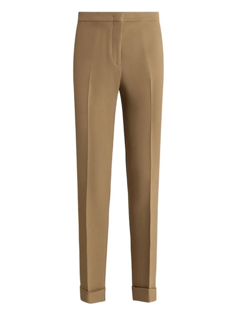 ETRO Cady cigarette cuffed trousers - Neutrals - zdjęcie produktu nr 1