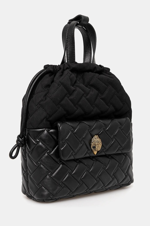 Kurt Geiger London plecak KENSINGTON damski kolor czarny mały gładki 4370600169 - zdjęcie produktu nr 1
