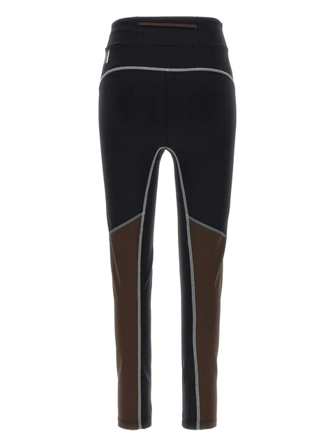 FENDI contrast-stitching leggings - Black - zdjęcie produktu nr 2
