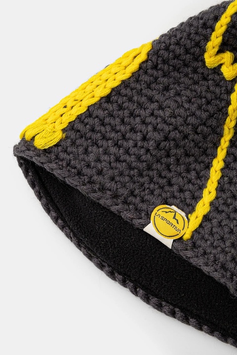 LA Sportiva czapka Dorado kolor szary z grubej dzianiny Y86900100 - zdjęcie produktu nr 2