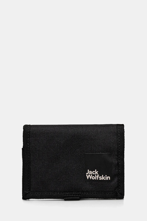 Jack Wolfskin portfel Gutleut kolor czarny A64868 - zdjęcie produktu nr 1