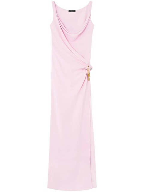 Versace Safety Pin gathered gown - Pink - zdjęcie produktu nr 1