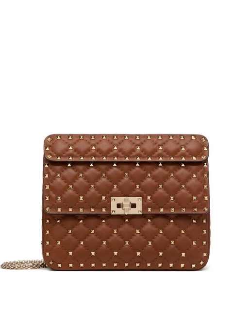 Valentino Garavani medium Rockstud Spike tote bag - Brown - zdjęcie produktu nr 1
