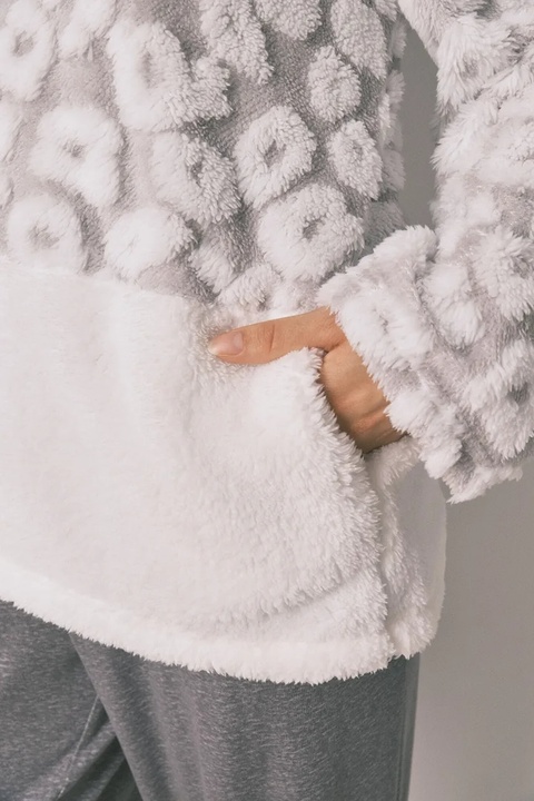 women'secret kurtka koszulowa damskie kolor beżowy przejściowa 4412200 - zdjęcie produktu nr 2