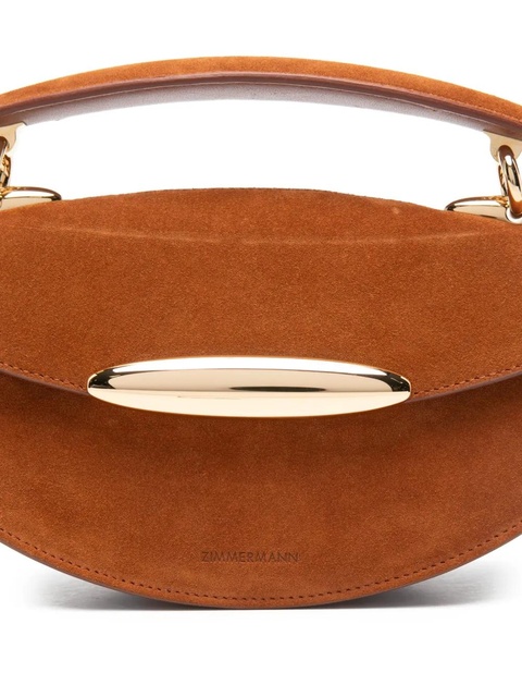 ZIMMERMANN Wavelength top handle chain tote bag - Brown - zdjęcie produktu nr 2