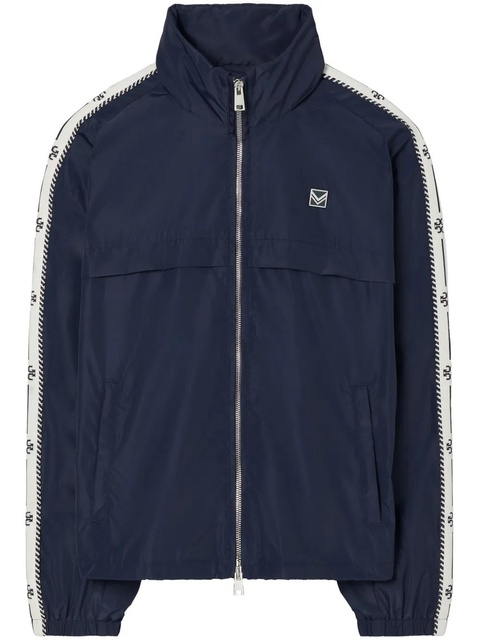 Tory Burch Double T logo full-zip jacket - Blue - zdjęcie produktu nr 2