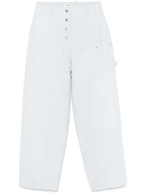 SANDRO straight-leg jeans - Blue - zdjęcie produktu nr 1
