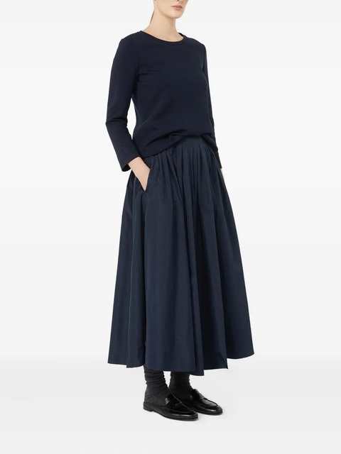 Max Mara three-quarter sleeve round-neck top - Black - zdjęcie produktu nr 2