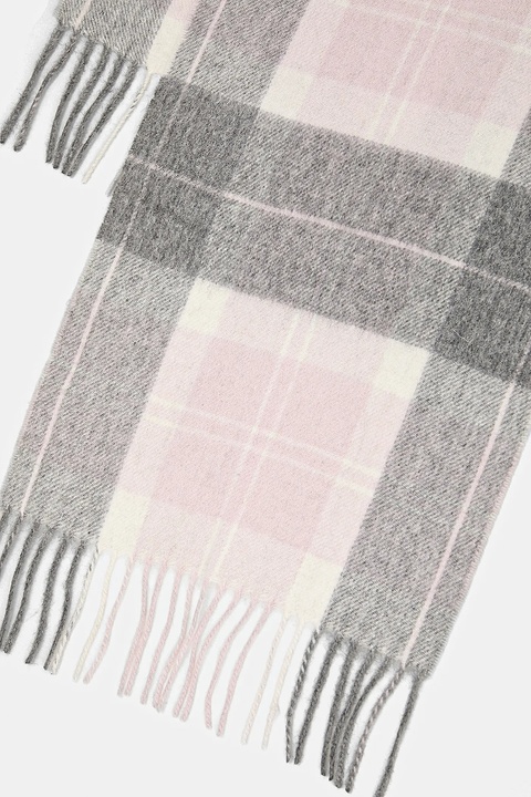 Barbour szalik wełniany kolor multicolor wzorzysty LSC0129 - zdjęcie produktu nr 2