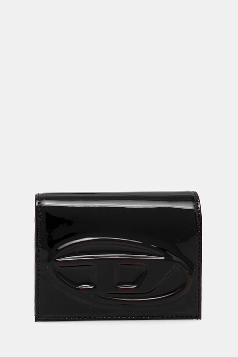 Diesel portfel 1DR 2.0 1DR BI FOLD III damski kolor czarny X10390.P8008 - zdjęcie produktu nr 1
