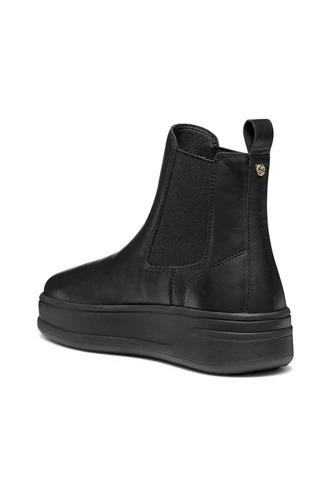 Geox botki skórzane D SPHERICA ECUB-2 damskie kolor czarny na platformie D56WVA 00085 C9999 - zdjęcie produktu nr 2