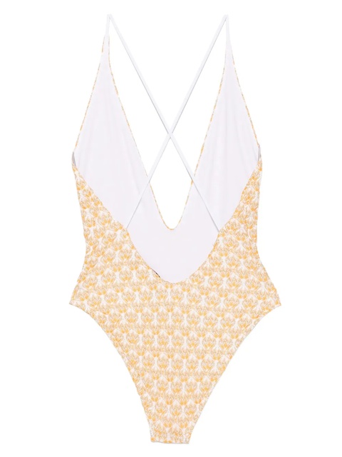 Missoni cross-back patterned swimsuit - Neutrals - zdjęcie produktu nr 2