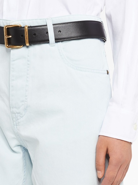 Miu Miu denim bermuda shorts - Blue - zdjęcie produktu nr 2