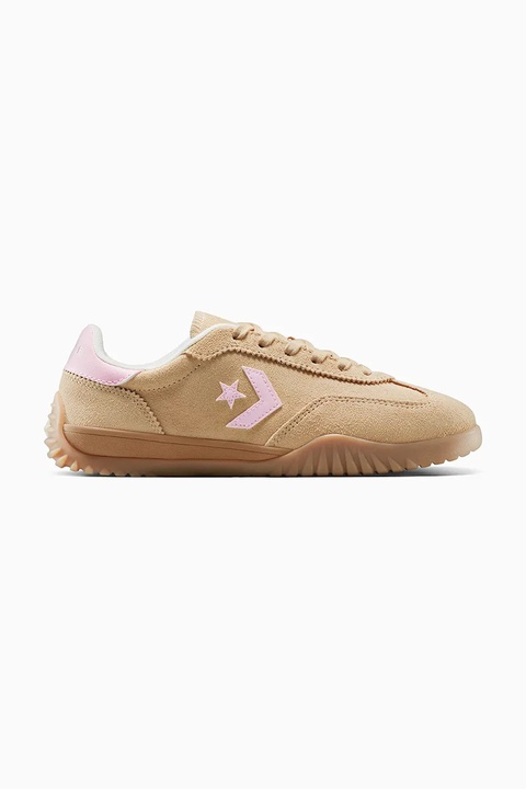 Converse sneakersy zamszowe Run Star Trainer kolor beżowy A15088C - zdjęcie produktu nr 1