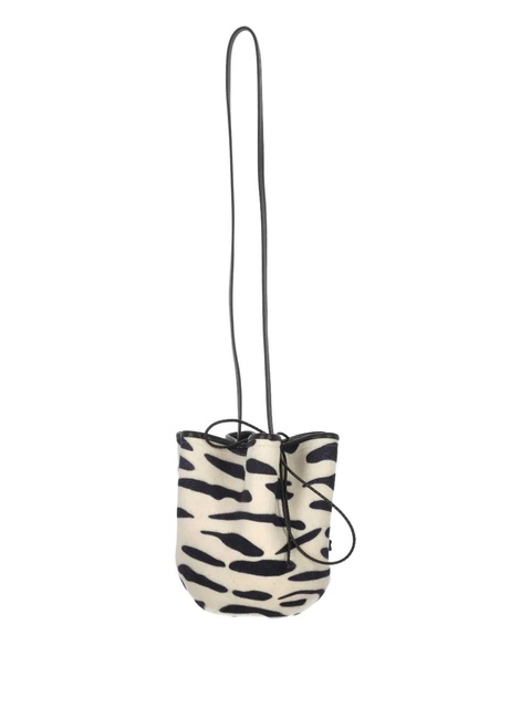 Ruslan Baginskiy animal-print drawstring bucket bag - White - zdjęcie produktu nr 2