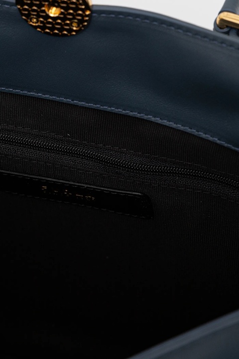 Furla torebka skórzana kolor niebieski WB01365.BX3168.GU000 - zdjęcie produktu nr 2