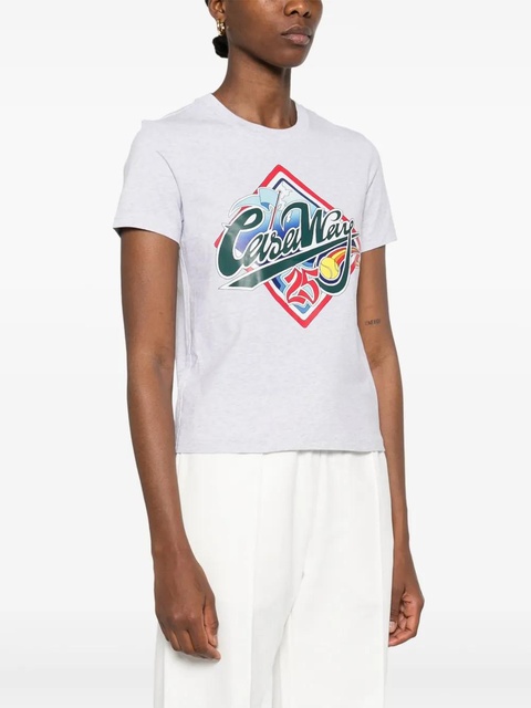 Casablanca Casa Way World Series T-shirt - Grey - zdjęcie produktu nr 1