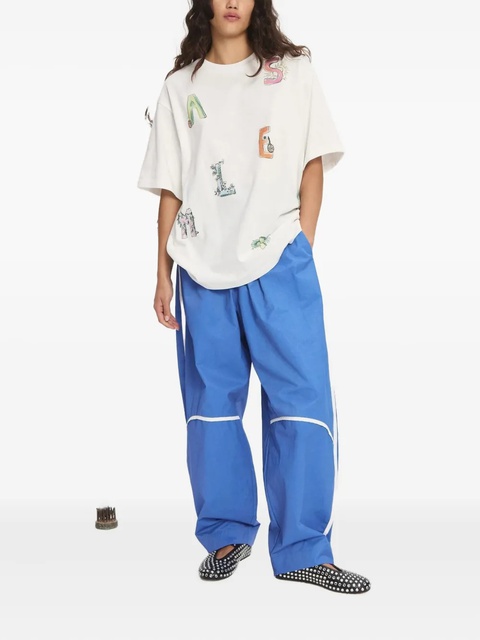 ALEMAIS Court graphic-print T-shirt - White - zdjęcie produktu nr 2