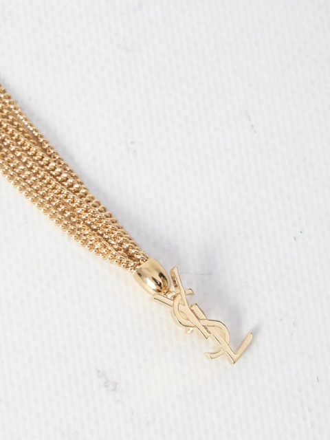 Saint Laurent Cassandre-plaque bracelet - Gold - zdjęcie produktu nr 1