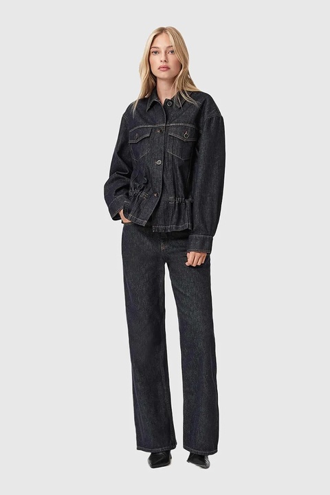 AllSaints jeansy EMBER damskie medium waist W007ED - zdjęcie produktu nr 1