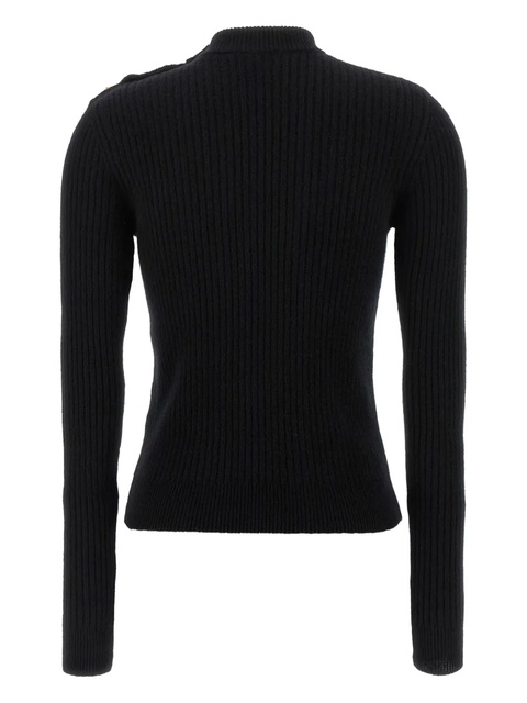 Balmain ribbed embellished sweater - Black - zdjęcie produktu nr 2