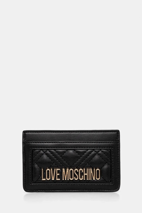 Love Moschino portfel damski kolor czarny JC5659PP0MLA0000 - zdjęcie produktu nr 1