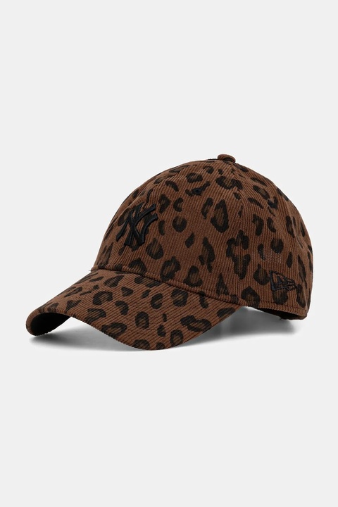 New Era czapka z daszkiem sztruksowa 0 kolor brązowy 60691324 - zdjęcie produktu nr 1