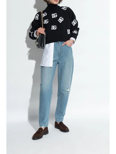 Dolce & Gabbana suede loafers - Brown - zdjęcie produktu nr 2