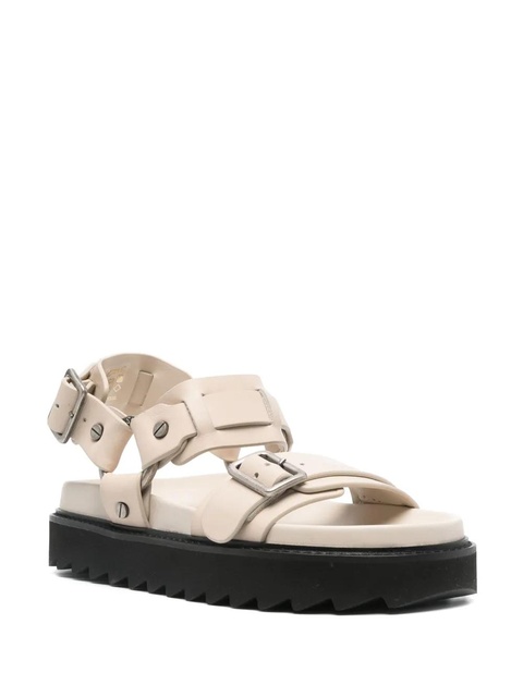 Acne Studios leather buckle sandals - Neutrals - zdjęcie produktu nr 2