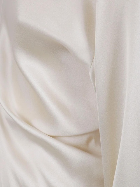 TOTEME gathered blouse - White - zdjęcie produktu nr 2