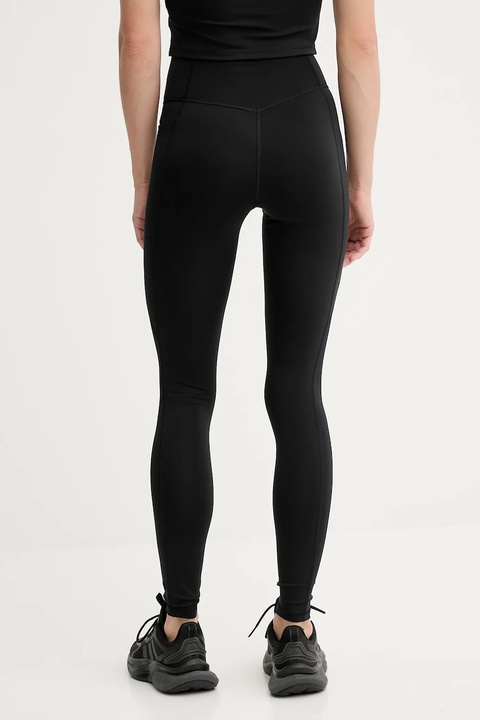 adidas Performance legginsy treningowe Optime Essentials damskie kolor czarny gładkie IT2280 - zdjęcie produktu nr 2