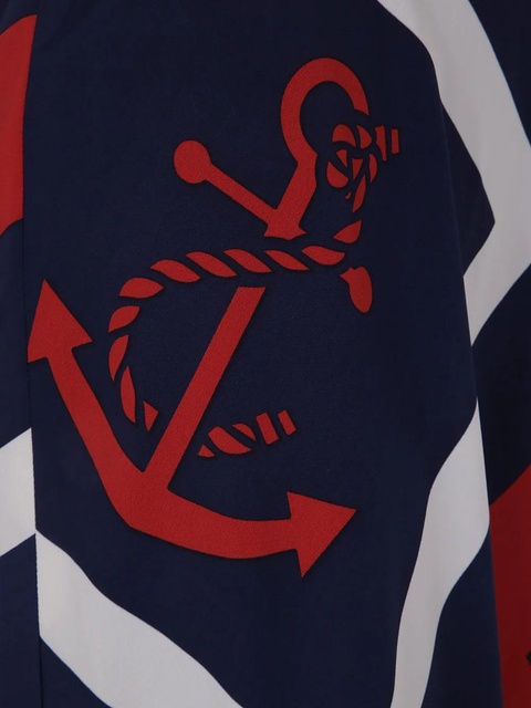 Lauren Ralph Lauren Anchor-Print midi skirt - Blue - zdjęcie produktu nr 2