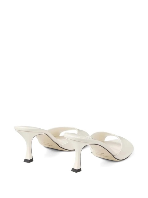 Jimmy Choo 70mm Skye leather sandals - White - zdjęcie produktu nr 2