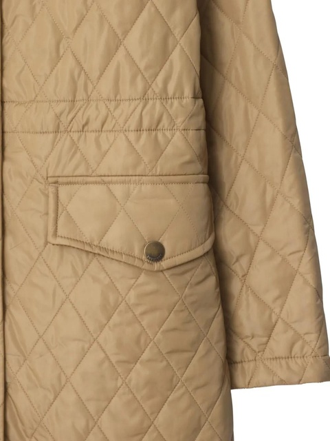 Burberry quilted hooded coat - Brown - zdjęcie produktu nr 2